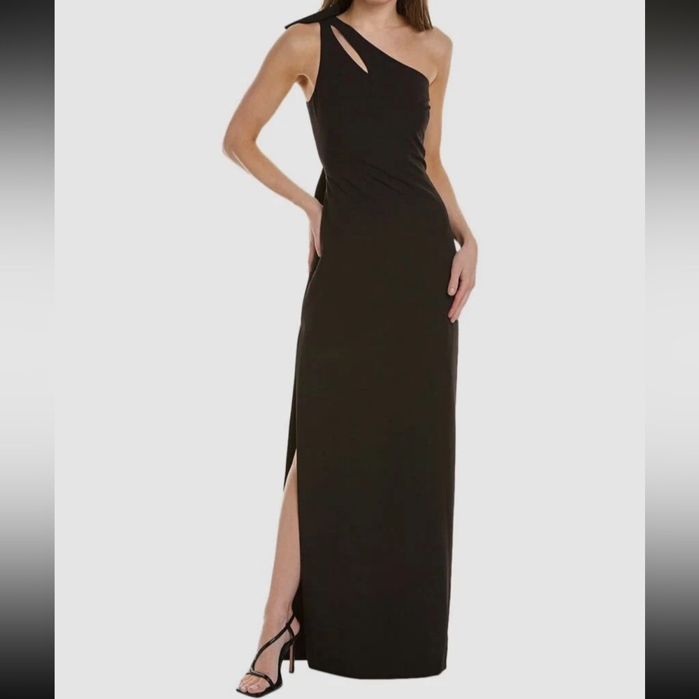 Marchesa Notte Black Formal Gown